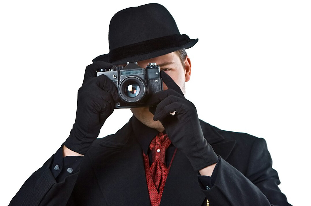 detective investigating clues